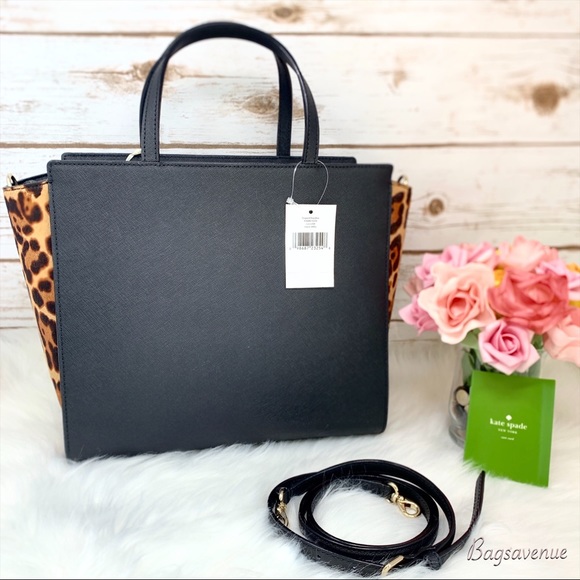 Kate spade bag Hayden leopard large Wild Tiger - Picture 4 of 7